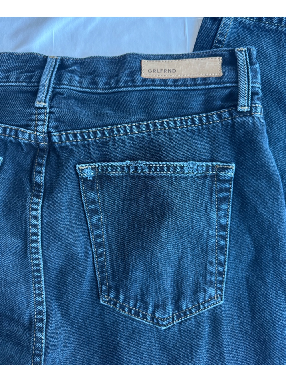 GRLFRND Devon High Rise Boyfriend Jeans Into The Abyss 28 - Picture 7 of 15